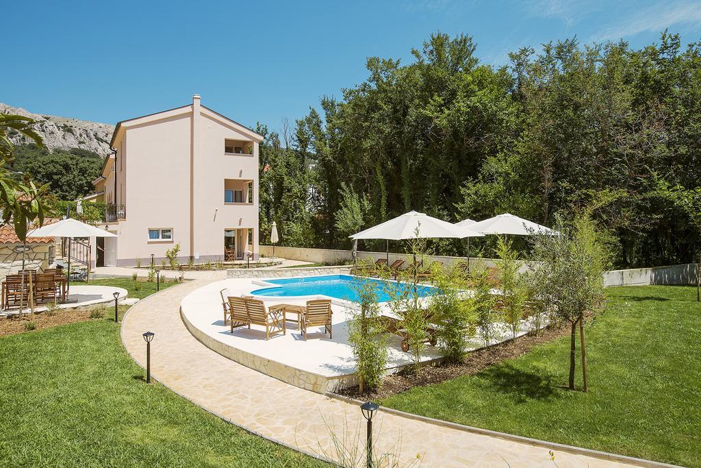 Residence Mediterraneo II Baška Esterno foto