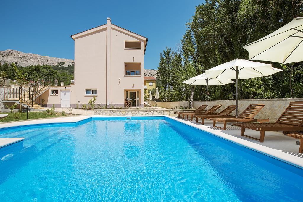 Residence Mediterraneo II Baška Esterno foto