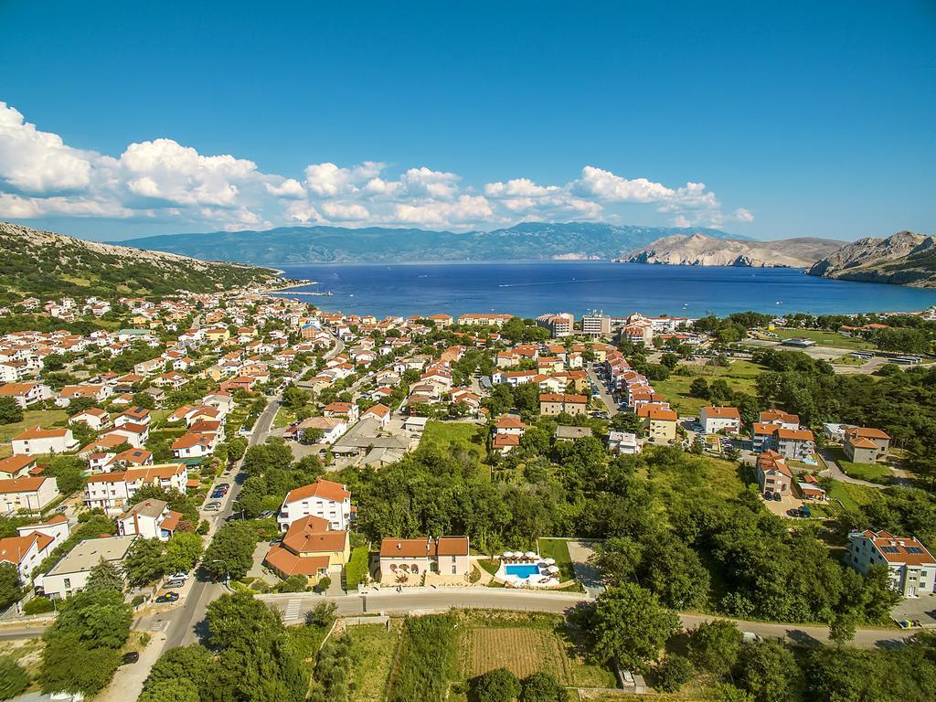 Residence Mediterraneo II Baška Esterno foto