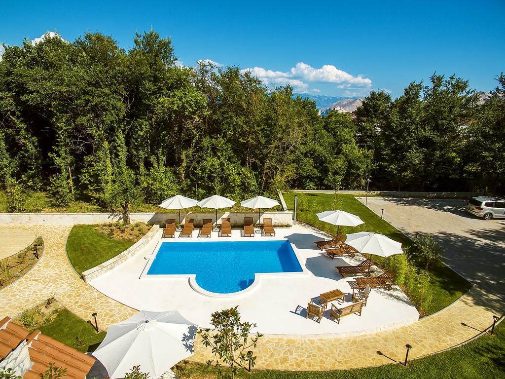 Residence Mediterraneo II Baška Esterno foto