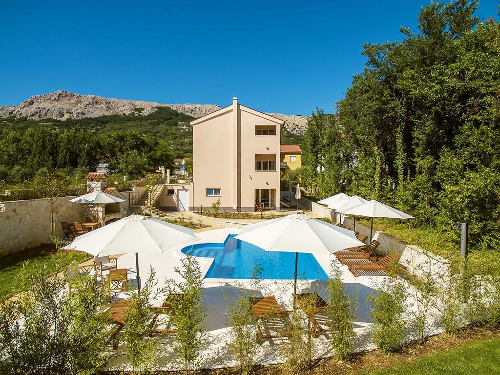 Residence Mediterraneo II Baška Esterno foto