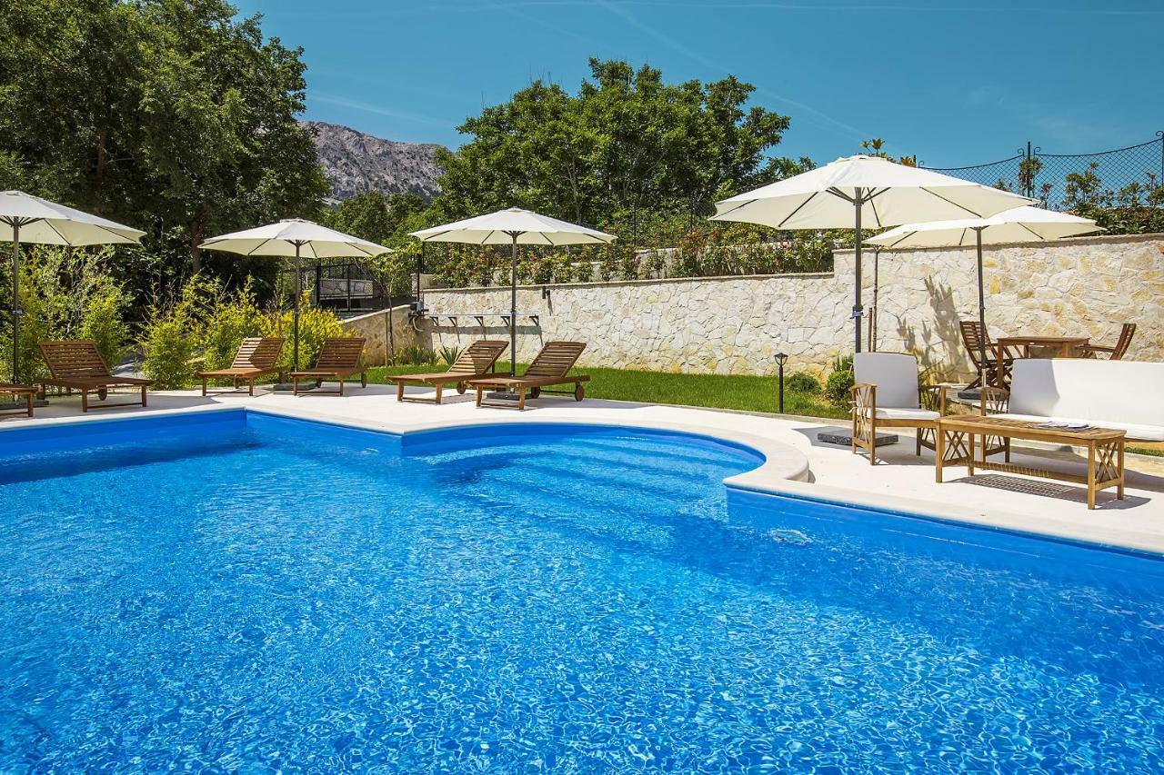 Residence Mediterraneo II Baška Esterno foto