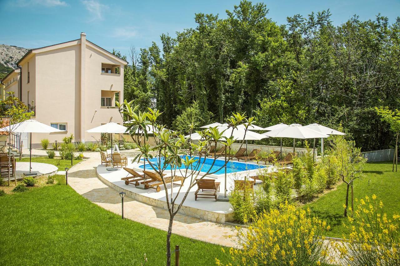 Residence Mediterraneo II Baška Esterno foto