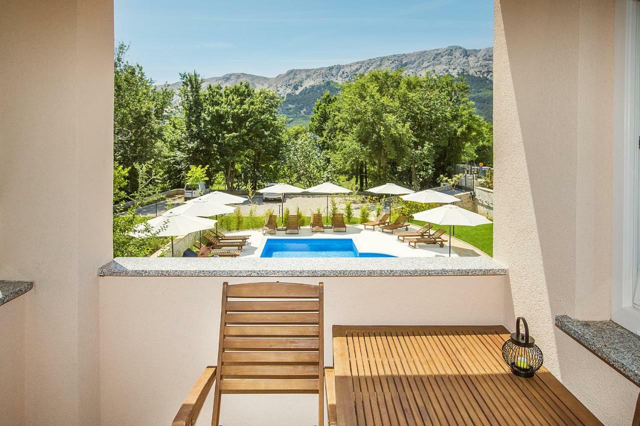 Residence Mediterraneo II Baška Esterno foto
